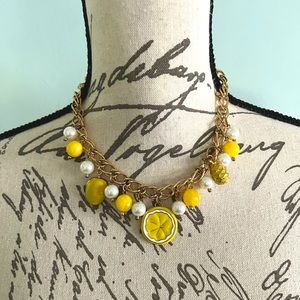 EUC Lemon Necklace